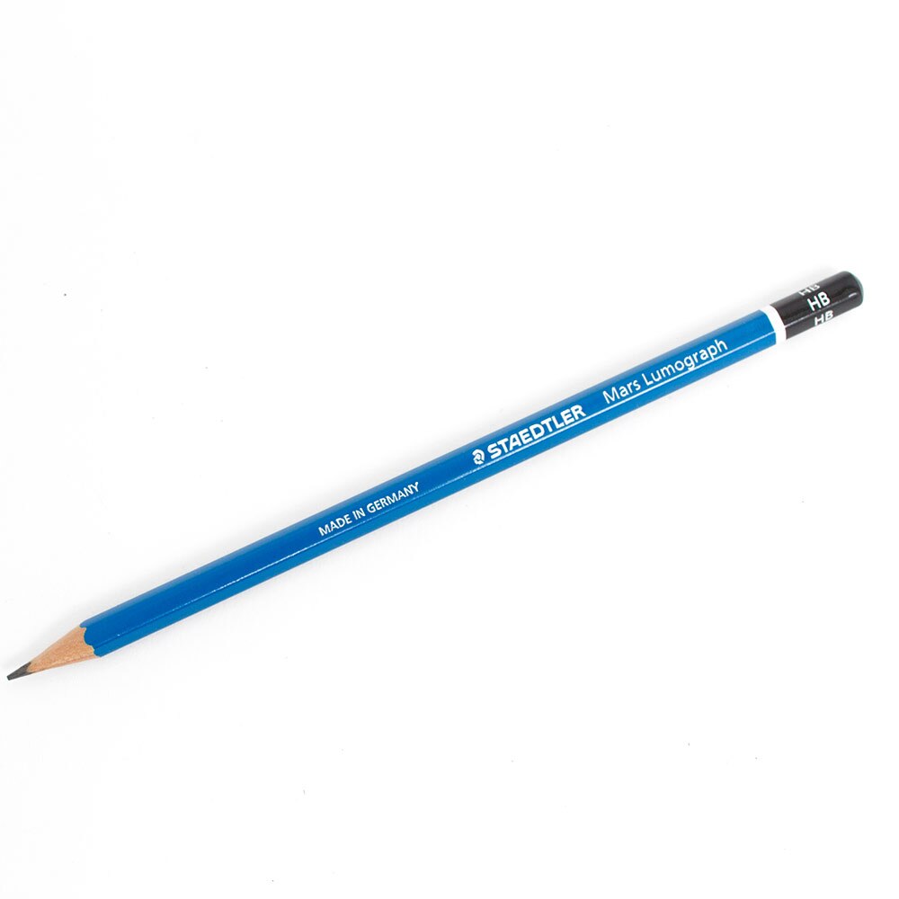 Staedtler, Blue, Pencils, Art & School, Lumograph, Graphite, 41871, HB